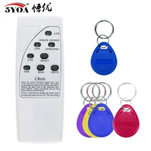 4 частоты RFID копировальный считыватель писатель программист+ 5 шт. EM4305 T5577 перезаписываемый ID Брелоки метки карты
