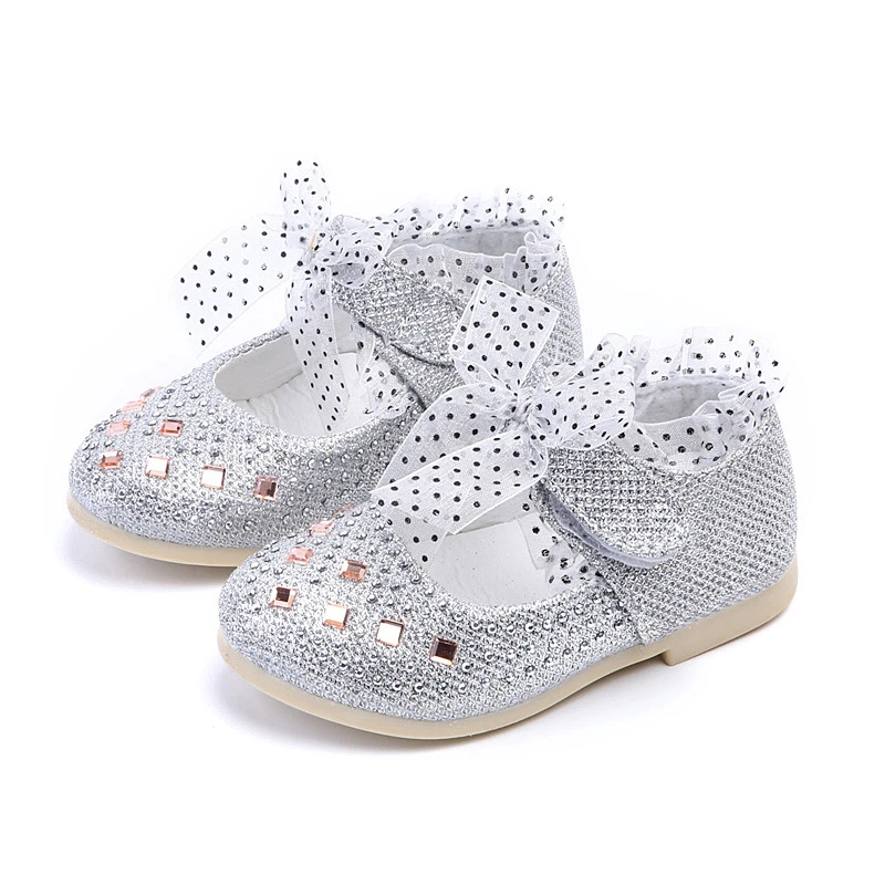 baby girl silver dress shoes