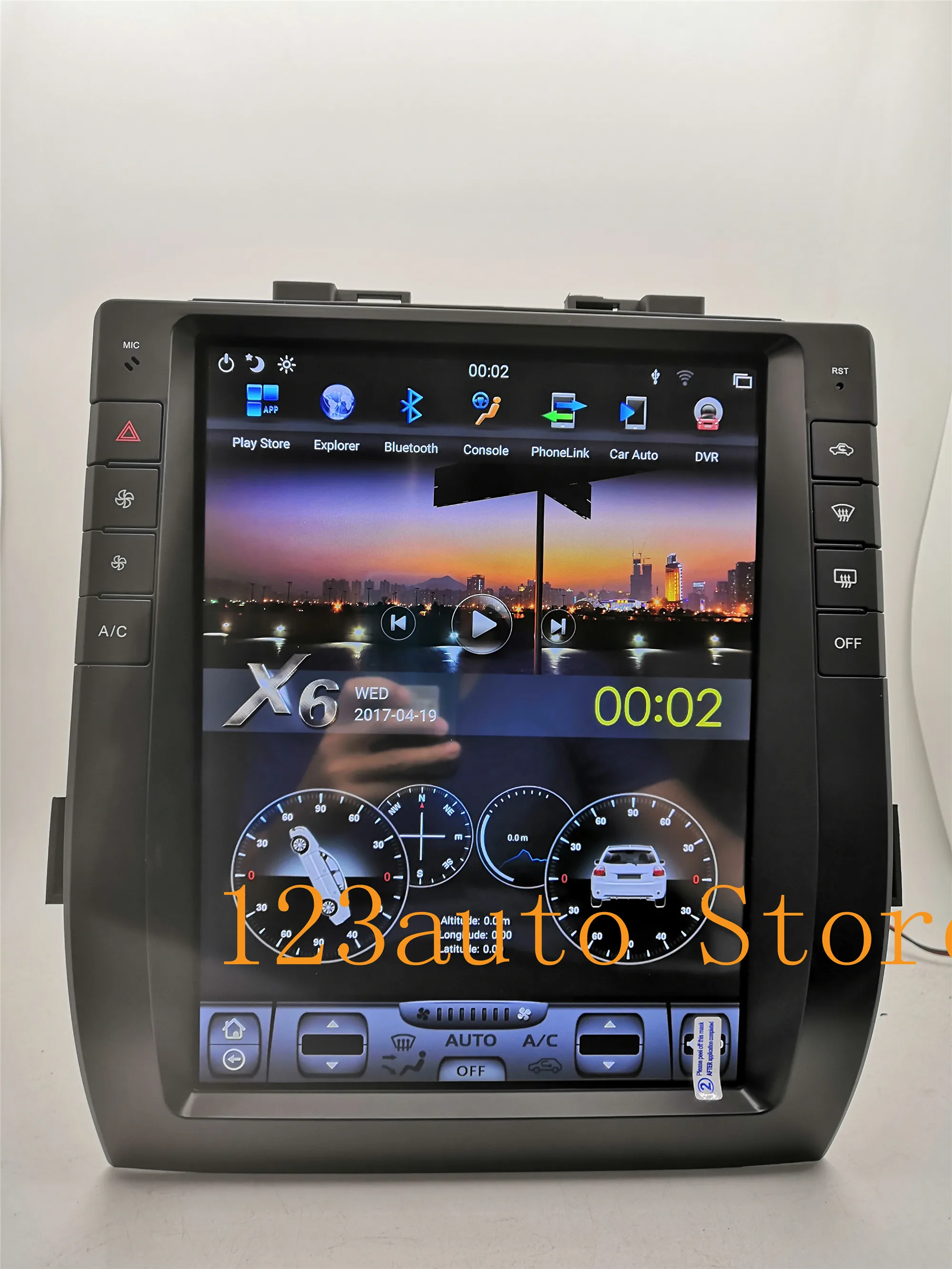 13 дюймов вертикальный экран Tesla стиль Android 8,1 Авто DVD gps навигатор плеер для TOYOTA Alphard ips PX6