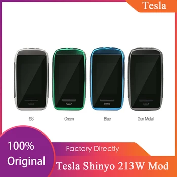 

Tesla Shinyo 213W TC Box Mod wi/ 2.0 inch display & Upgradeable firmware & 213W high power output ecig vape mod vs drag 2 / gen