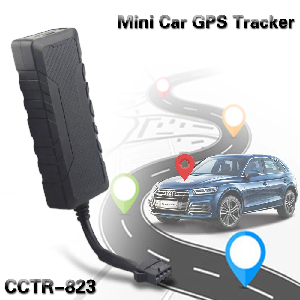 Малый размер CCTR-823 трекер автомобиля gps отслеживающее устройство для транспортных средств 9-90VDC рабочее напряжение веб-приложение Локация мотоцикла gps трекер
