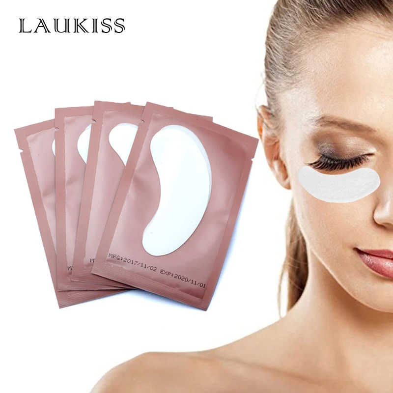 Good Deal Patches Eye-Pads Under-Gel Eyelash-Extension LAUKISS for Building 200pairs New-Paper MRlg7g7g