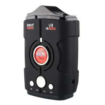 

Radar Detector with 360 Degree Detection Voice Alert and Car Speed Alarm System for Cars(Russian Edition)