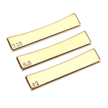 

3 Pcs/set Fingerboard Guitars Frets Press Caul with Brass Insert for Guitar Bass Radian Module