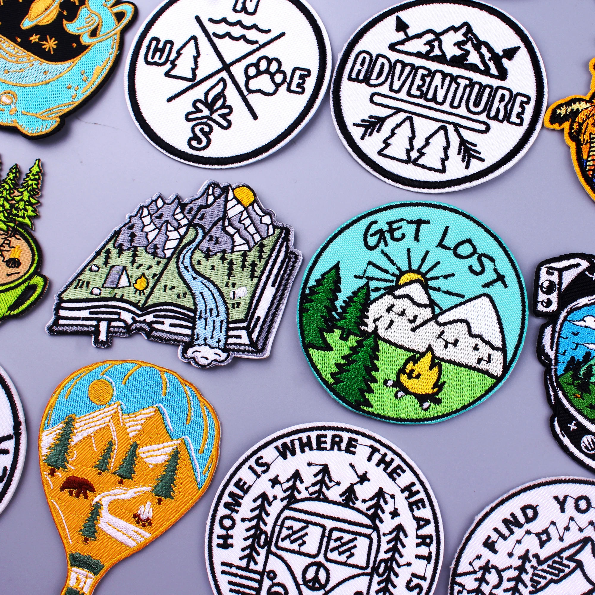 Toppa Da Applicare Con Ferro Da Stiro - Design Vintage Berg Per Giacche, Zaini E Jeans - Foto 4