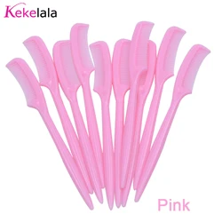Silicone Eyelash Protection Pad Kit - 5 Pairs for Extension and Lifting (10pcs eyelash comb)