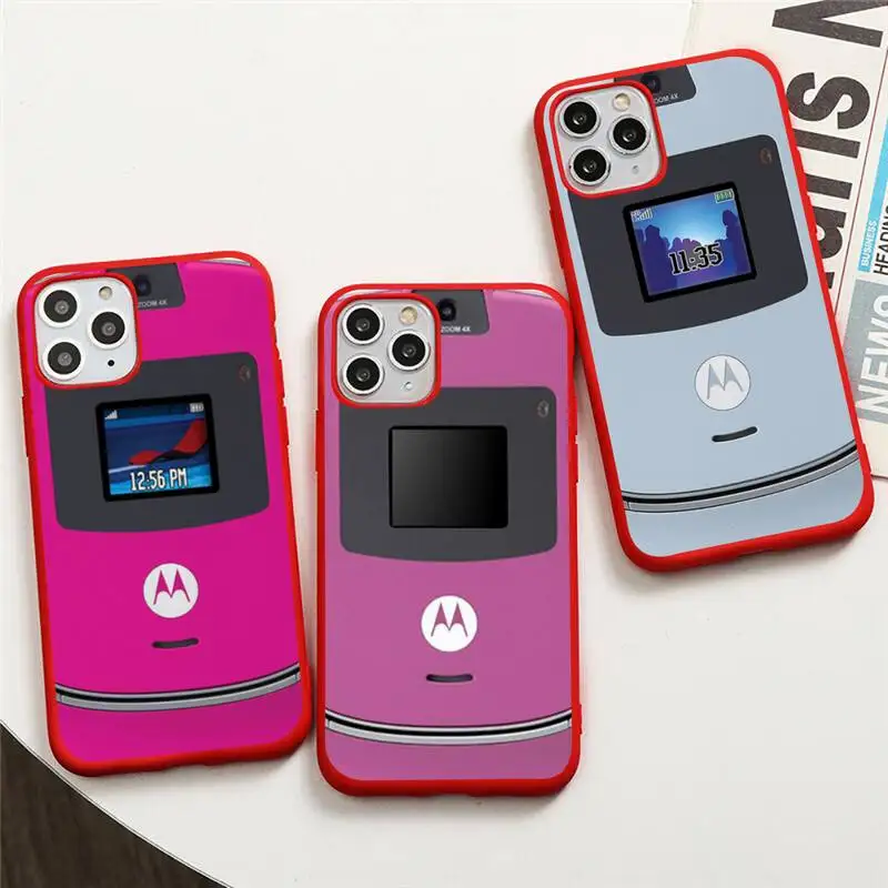 Geliefde Pompeii Welkom Motorola Razr Roze Telefoon Case Voor Iphone 12 11 Pro Max Mini Xs 8 7 6 6S  Plus X se 2020 Xr Rode Cover|Telefoonbumper| - AliExpress
