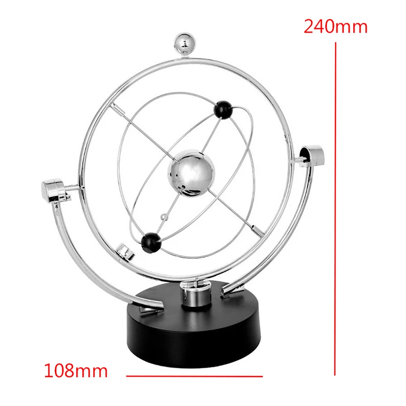 

Kinetic Orbital Revolving Gadget Perpetual Motion Desk Office Art Decor Toy Gift