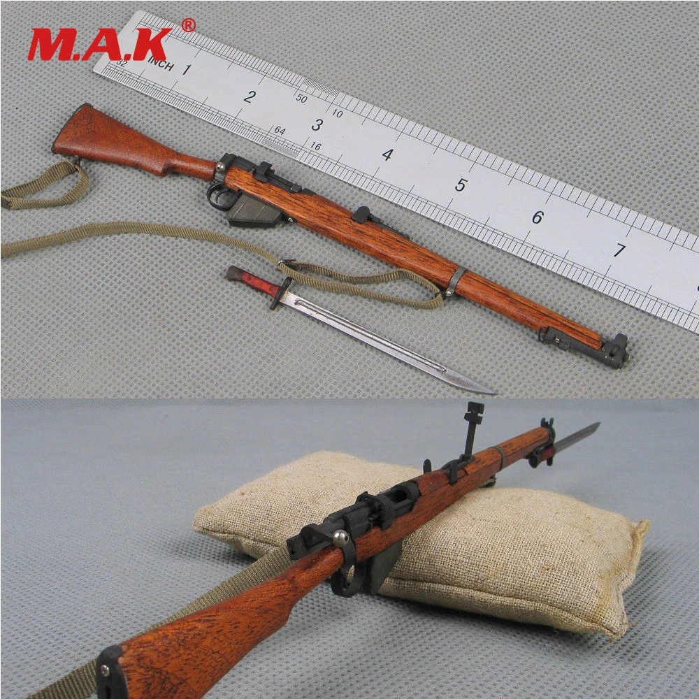 1/6 весы Второй мировой войны британской армии Ли винтовка Enfield металлическая