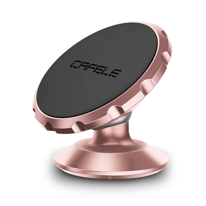 Rose gold Type 1 Cafele магнитный держатель для телефона, автомобильная подставка для телефона, алюминиевый сплав, универсальный автомобильный держатель для мобильного телефона, подставка - Цвет: Rose gold Type 1