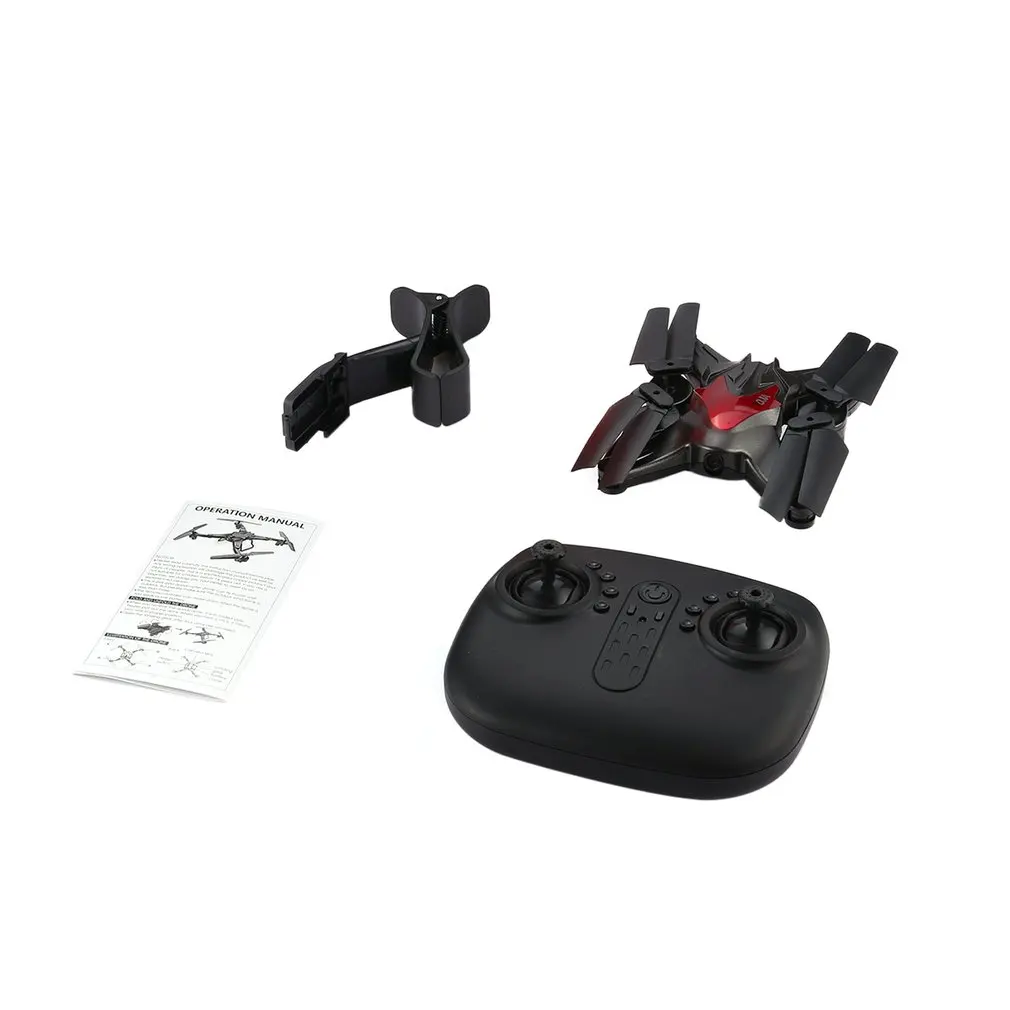 Clearance  D70WG 2.4G 6-axis Camera Drone 0.3MP Wifi Camera FPV RC Foldable Aircraft with Altitude Hold Headle