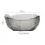 Nordic Home Tablewares Gold Inlay Dry Fruit Bowls Decorative Crystal Glass Salad Bowl Soup Bowl миска fruteros de cocina miska 7
