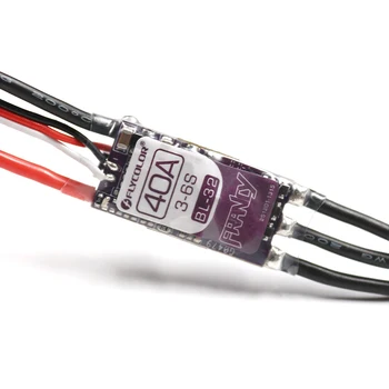 

Flycolor Francy BLHeli_32 32-Bit Dshot1200 40A 3-6S Brushless ESC BEC W/LED for RC Airplane FPV RC Drone