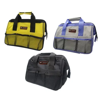 

1PC Tool Bag Hardware Toolkits Multi-function Portable Bag High Quality Zipper Canvas Storage Bags 3 Colors
