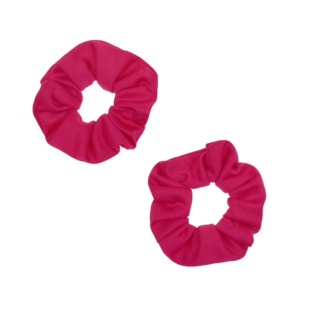 6 шт./упак. однотонные Цвет Scrunchies для девочек Головные уборы Для женщин резинки для волос веревки аксессуары