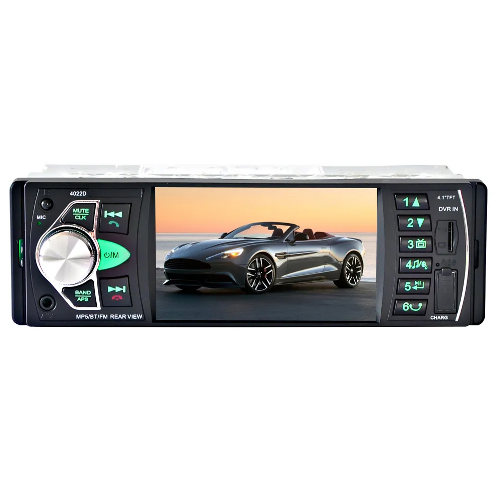 Автомобильный MP5 плеер 12 в автомобильный Радио 4 дюйма HDTFT экран Bluetooth/стерео fm-радио