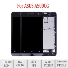 Original For ASUS Zenfone 5 A500CG LCD Display Touch Screen Digitizer Assembly For Asus A500CG Display with Frame Repacement Original For ASUS Zenfone 5 A500CG LCD Display Touch Screen Digitizer Assembly For Asus A500CG Display with Frame Repacement