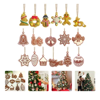 

Lightweight Gingerbread Man Decor Christmas Tree Pendant Snowflake Pendant