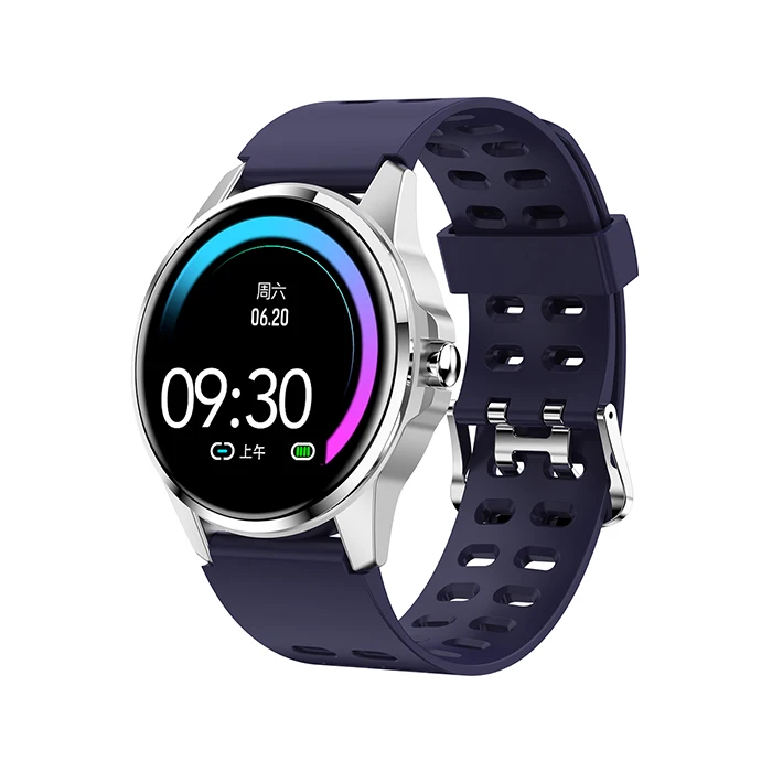 Спортивные мужские Смарт-часы R23 Bluetooth IP67Waterproo женские Смарт-часы с женским физиологом для iPhone xiaomi huawei phone PK iwo gt - Цвет: Silver