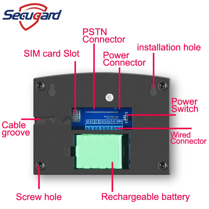 Sistema de alarma antirrobo inteligente para el hogar, dispositivo de seguridad inalámbrico con WiFi, Sensor de movimiento, alarma magnética, Tuya, Alexa y Google - Imagen 4