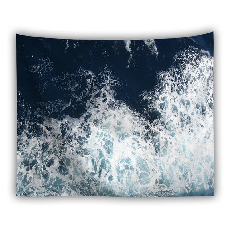 Psychedelic tapestryJapan Kanagawa Waves Настенное подвесное украшение гобелен настенный ковер бохо - Цвет: 11