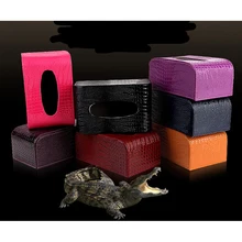 Тканевая коробка из кожи ПУ Прочный Стандартный Держатель для приборной панели автомобиля Дома Офиса