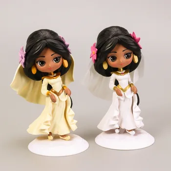 

Q Posket Characters Aladdin Princess PVC Figure Model Toy Princess Doll Gift for Girl 14.5cm
