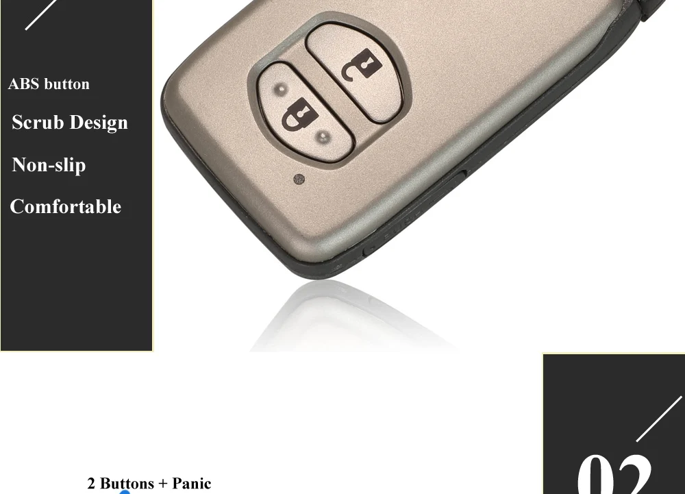 Chiave/Telecomando Per Toyota Land Cruiser Prado Camry Rav4 Pruis F433 A433 0140 3370 5290 6601 315/433mhz - Entry Toyota - Hc842d2f736ae44bbaef658a7417367a8d