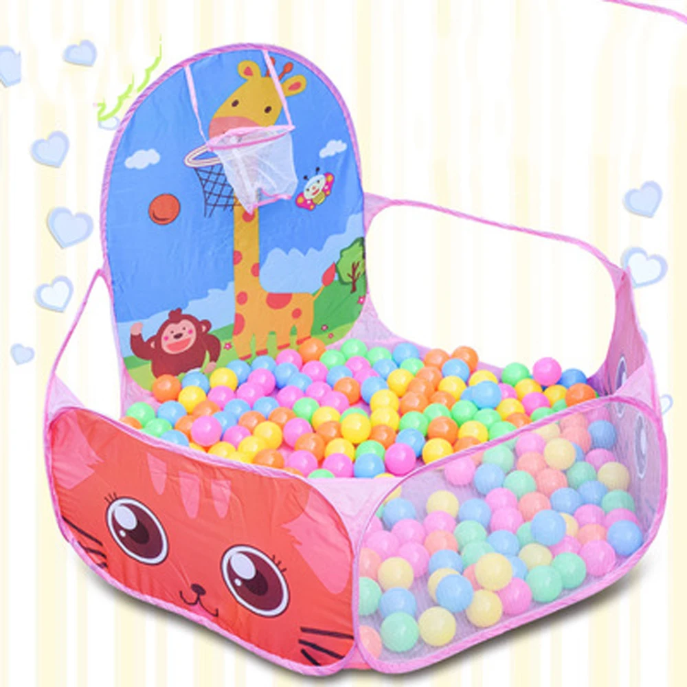 Children's Playpen Dry Pool For Children Kids Safe Foldable Playpens Game Portable Baby Outdoor Indoor Ball Pool Play Tent