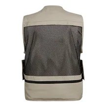 Жилет с несколькими карманами для фотосъемки, повседневный жилет для рыбалки, жилет для репортёра, жилет для отдыха на открытом воздухе, se