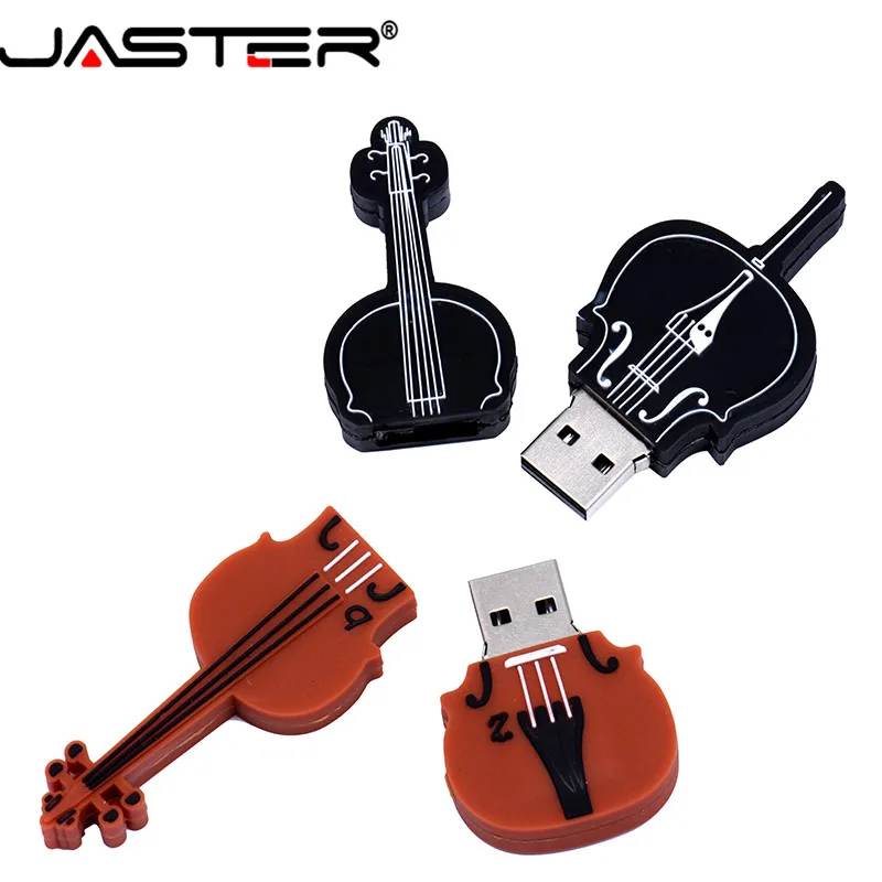 JASTER USB 2 0 гитара пианино скрипка клавиатура Note мультяшная модель ручка накопитель