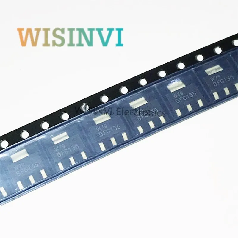

100 шт. BFG135 SOT223 BFG135 SMD RF TRANS Силовые транзисторы NPN 15V 7 ГГц SOT223