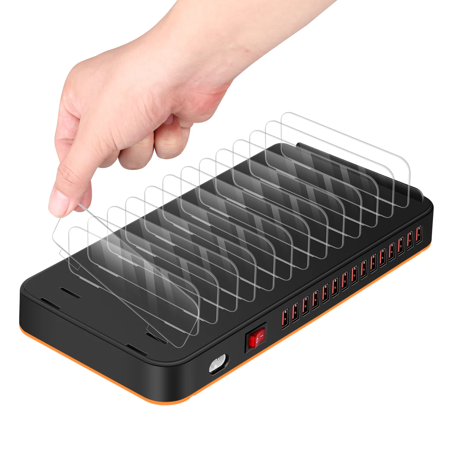 100W 15 USB Charge Station Dock Home Official