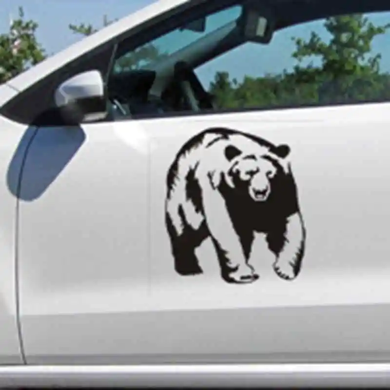 Bear Hunter Decal Bears car truck window vinyl hunting stickers 