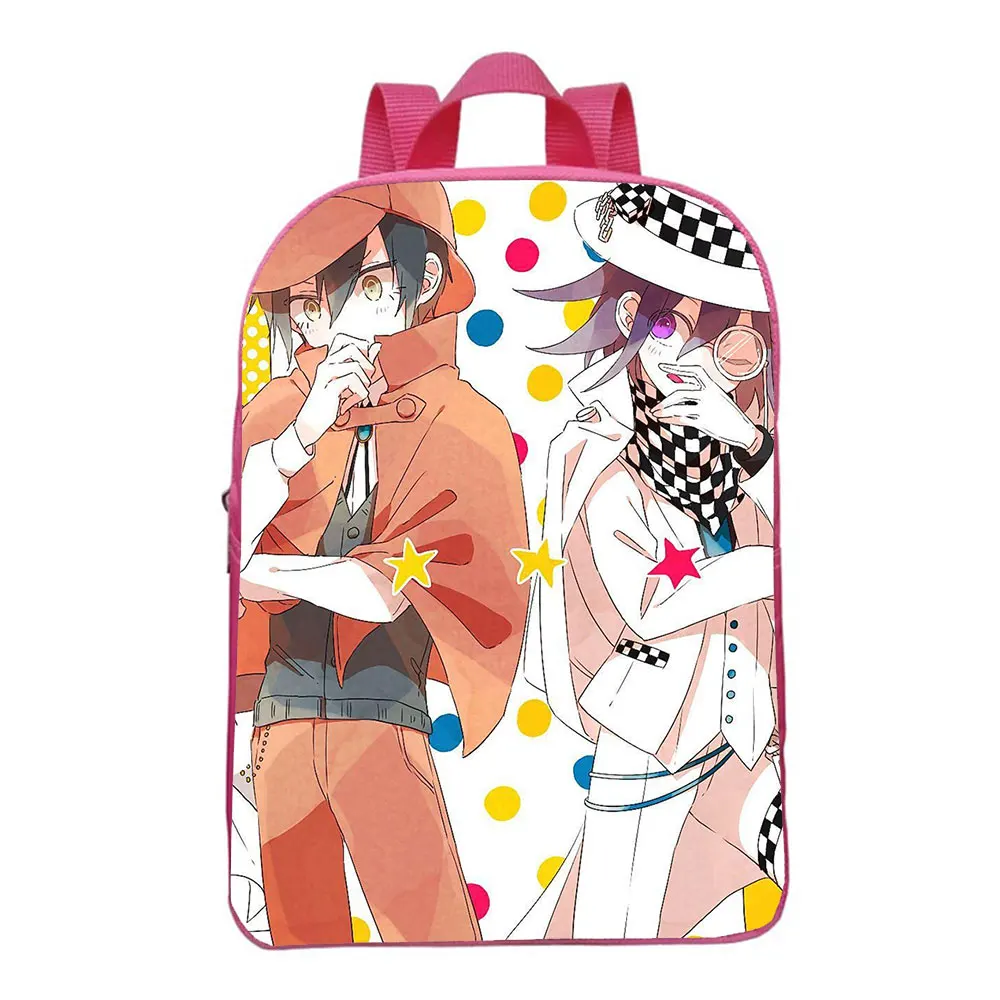 Fashion Game Danganronpa Backpack Kids Kindergarten Bags Toddler Cartoon Rucksack Girls Boys Daily School Bag Mochila