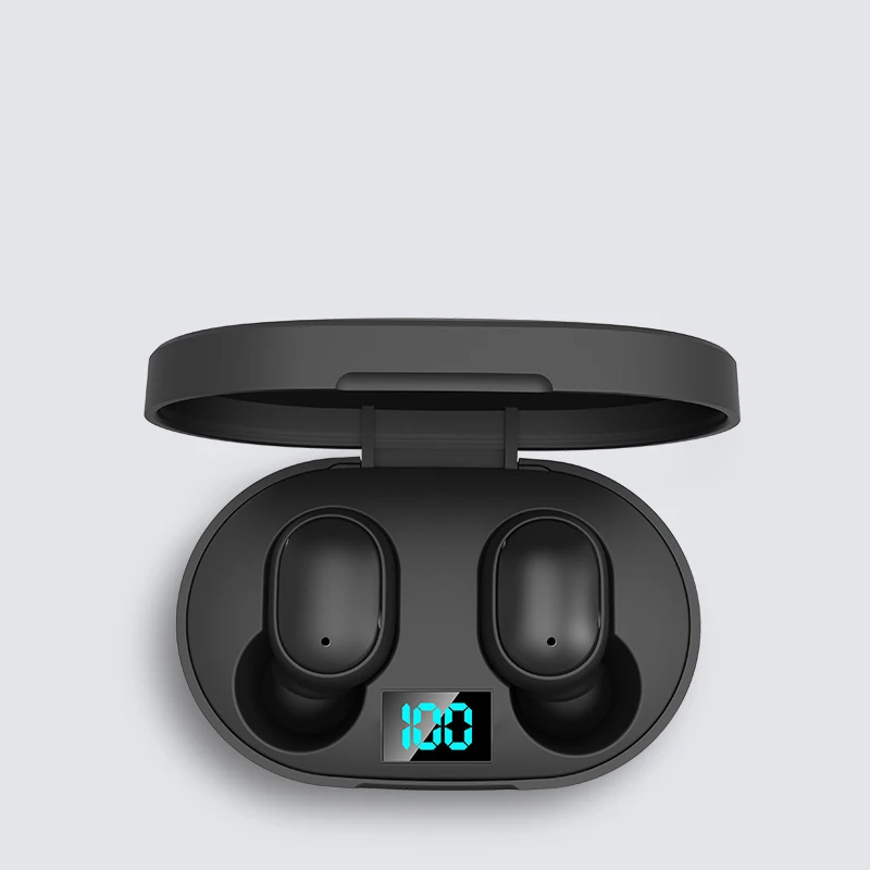 Acespower LED Display Dots Earphone V5 0 Bluetooth Wireless Handsfree Earbud for iPhone Xiaomi Redmi Samsung Auto Connection E6s