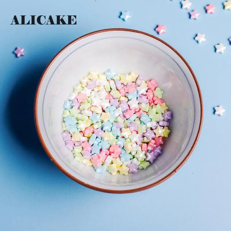 85g Star Sugar Sprinkles Edible Cake Decoration Candy Shiny Food Coloring Colorful Baking Bakery Pastry Tools Sprinkle