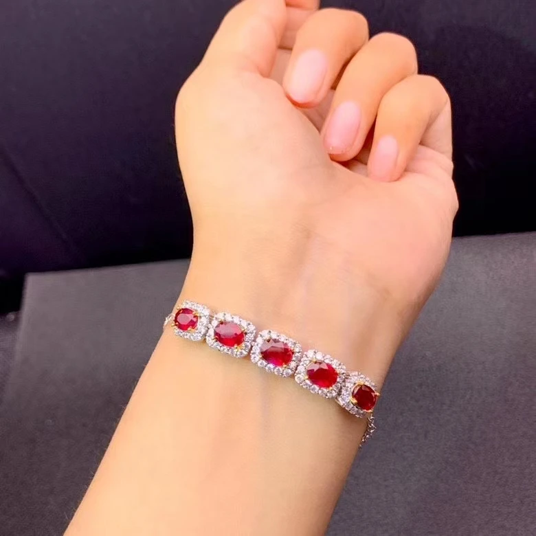 [韓国人気ジュエリー] nff ruby pearl bracelet-red VAN CLEEF & ARPELS Twist Red Coral Cultured Pearl Bracelet &