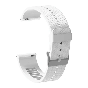 

20mm Silicone Watch Band Bracelet Strap for Polar Ignite Smartwatch Accessories Watch Strap Wristband White
