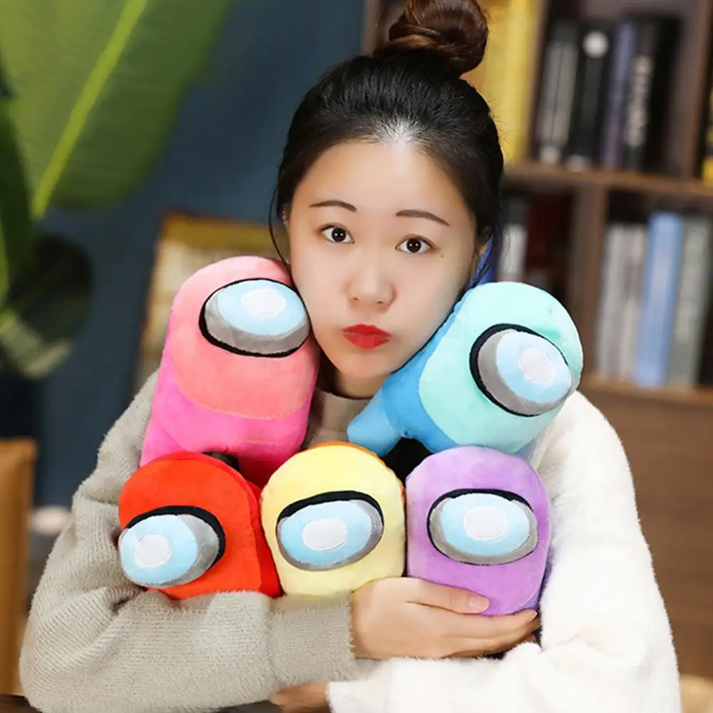 Плюшевые игрушки 1 шт. 20 см среди нас плюшевые животные из мягкая кукла кавайная