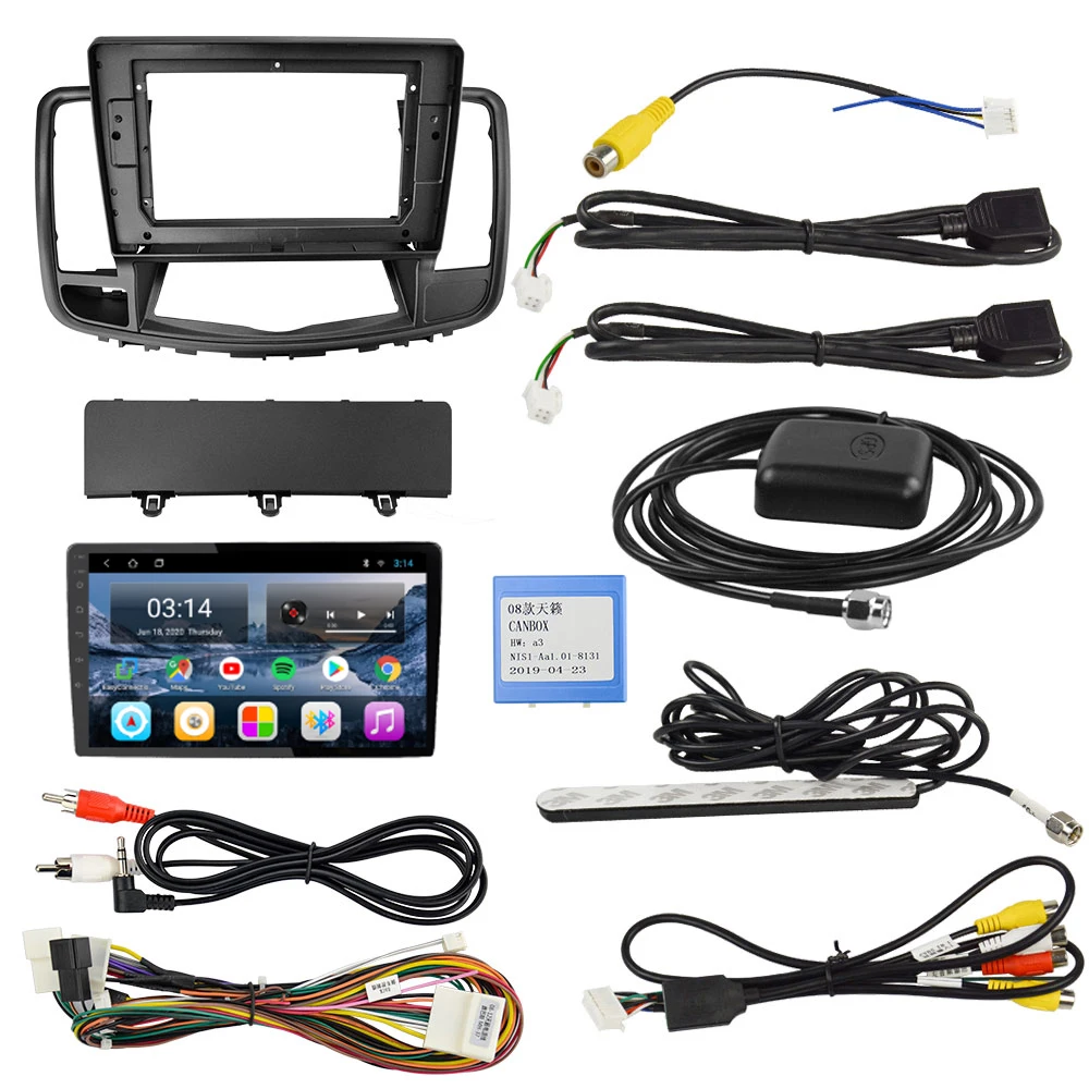 EKIY 10' Android 9.0 Car Multimedia Autoradio Player For Nissan Teana 2008-2013 Car GPS Navigation Camera Stereo System Radio HU