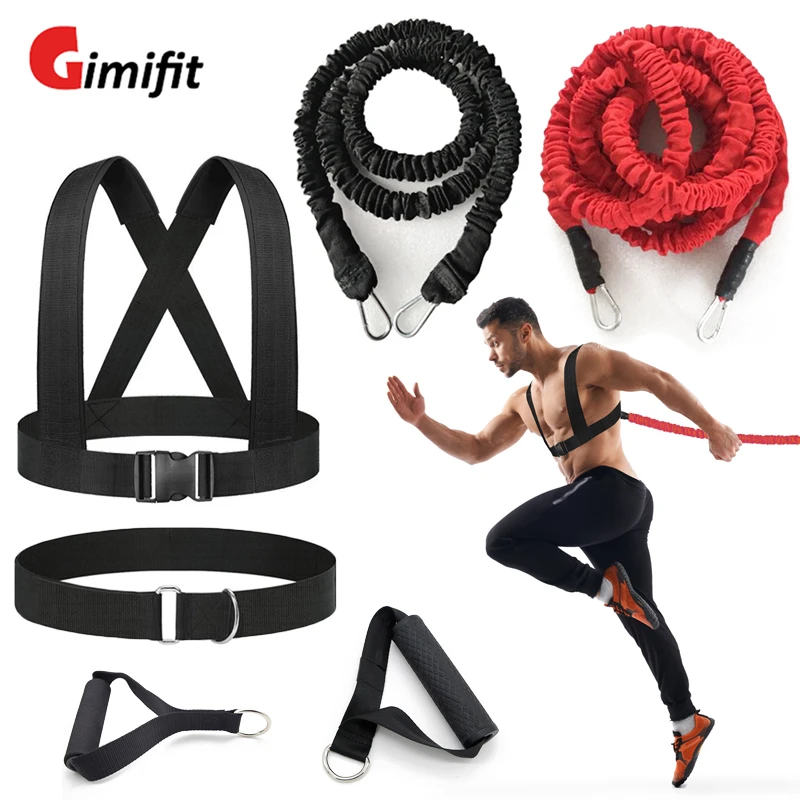 Speed Bands and Resistance Speed Trainer Kit For Explosive Acceleration