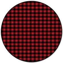 Современные марокканские этнические решетки на Рождество и день кухни коврики для пикника, офиса, патио, для подростков, диван для девочек, круглые ковровые дорожки