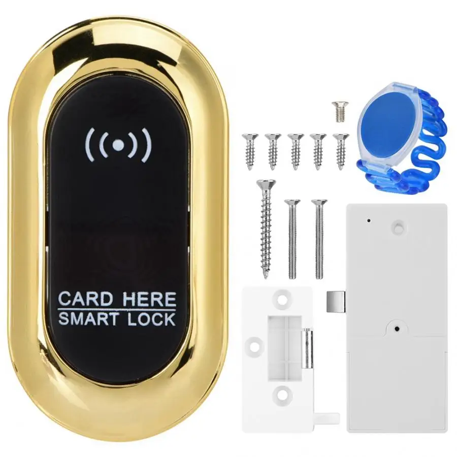 Электронный 6 в индукционный замок для шкафа с ИК-картой безопасный винтом