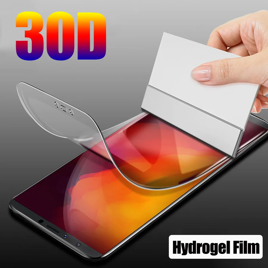 

Cover Screen Protector For LG V50 5G G8X G8 G7 V50S ThinQ G6 V40 V30S V30 Plus Sticker Film Hydrogel Film