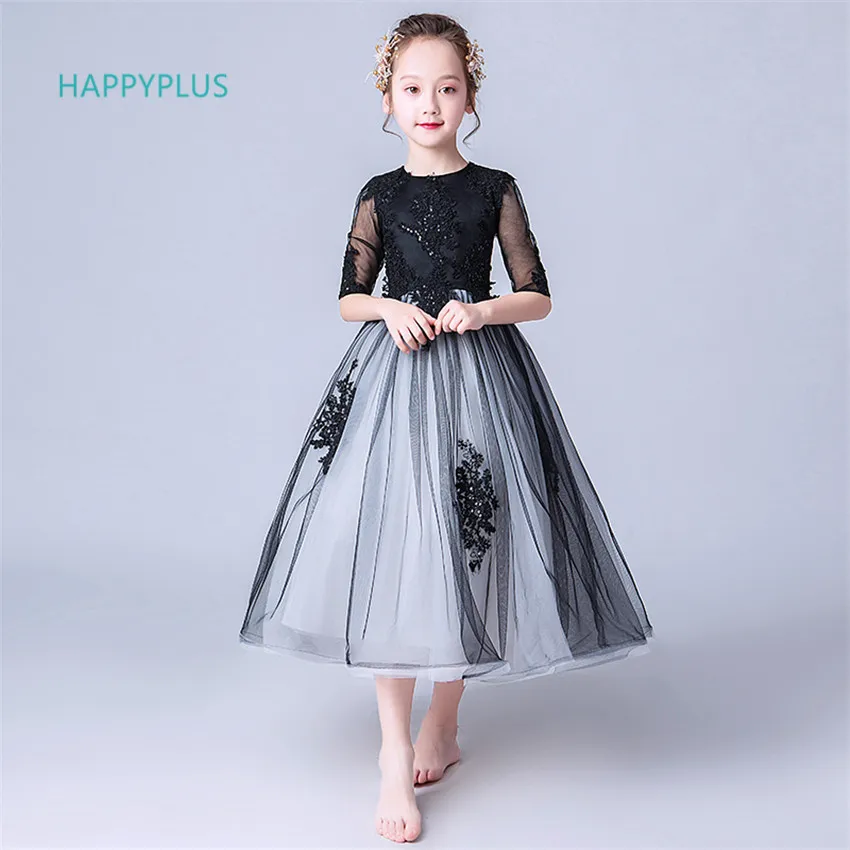 HAPPYPLUS/платья для девочек; праздничный костюм на Хэллоуин для девочек; рождественское детское праздничное платье для От 4 до 14 лет