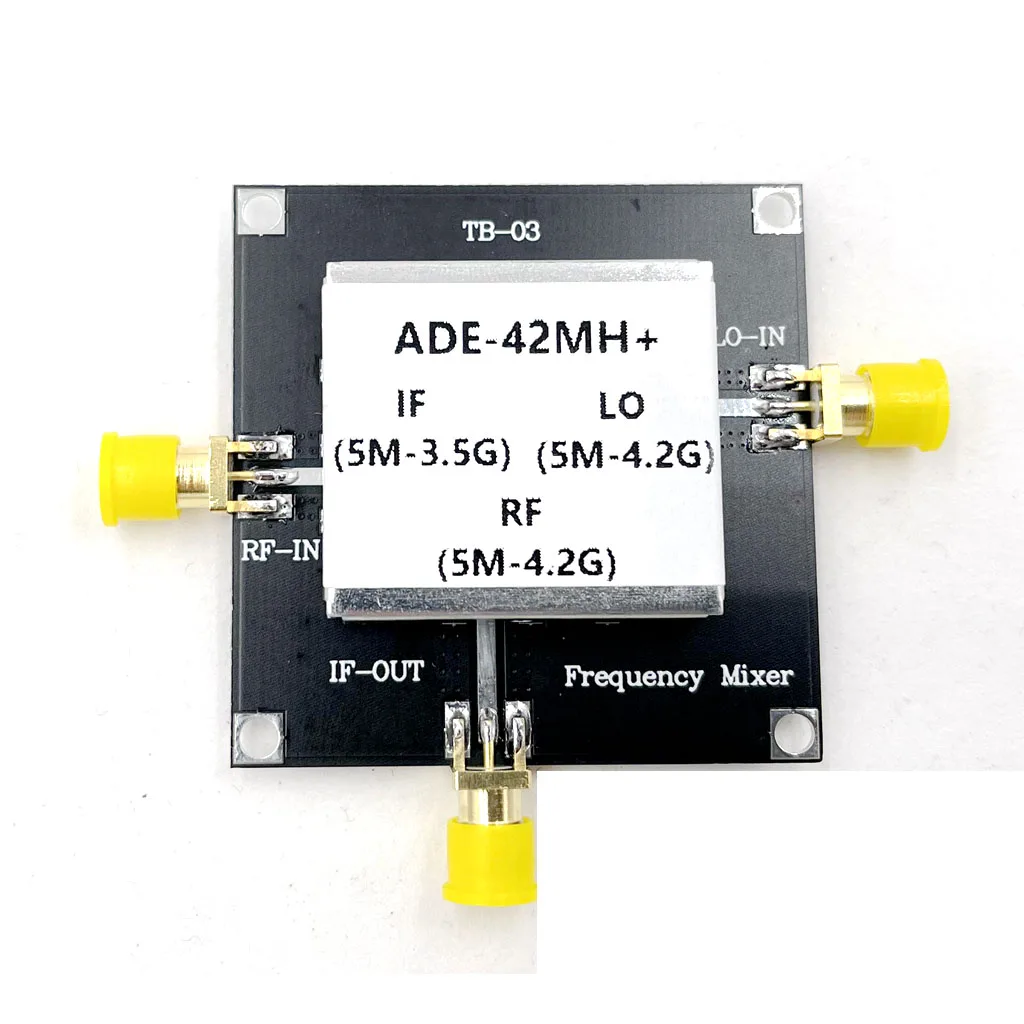 

5M-4.2G Frequency Mixer Passive wideband mixer 5M-2.5Ghz Double Balanced Mixer Module ADE-42MH ADE-25MH for HAM radio Amplifier