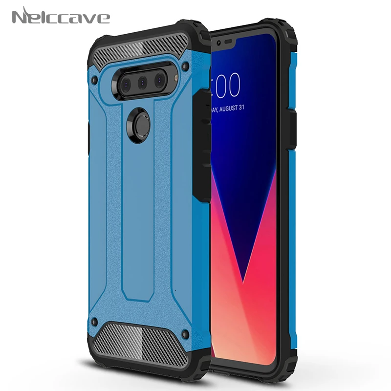 Армированный чехол для LG V50 ThinQ G8 V40 G7 G6 G5 US375 K371 K350 K8 K5 K10 K7 K4 Phonix 2 Escape 3 Гибридный