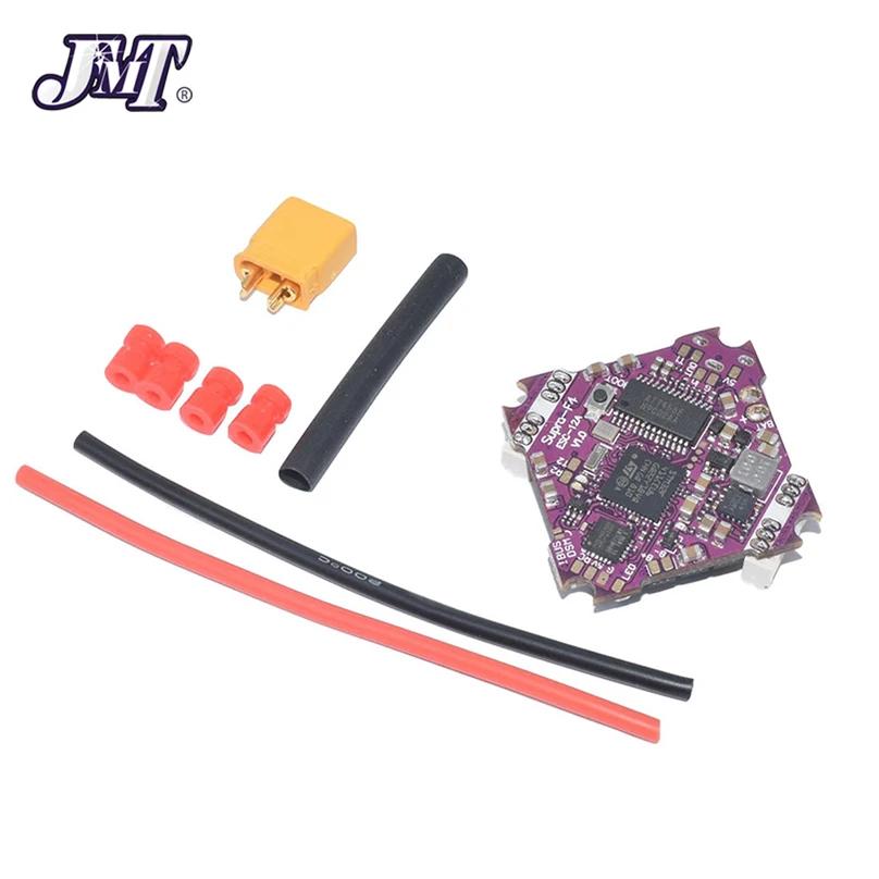 DIY FPV гоночный Дрон комбо 4x EX1103 бесщеточный мотор+ Supra-F4 F411 Контроллер полета AIO OSD BEC& 12A BL_S 2-4S 4в1 ESC - Цвет: F4 Flight Control