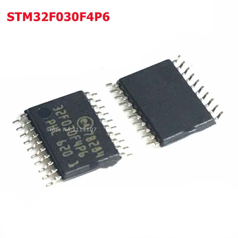 

5pcs/lot STM32F030F4P6 SMD TSSOP20 32-bit Microcontroller IC
